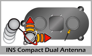 +INS Compact Dual Antenna +INS Compact Dual Antenna